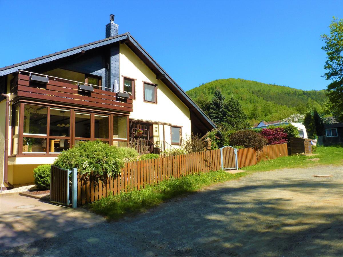 Ferienwohnung Im Wald Mit Kamin Bad Harzburg Exteriör bild